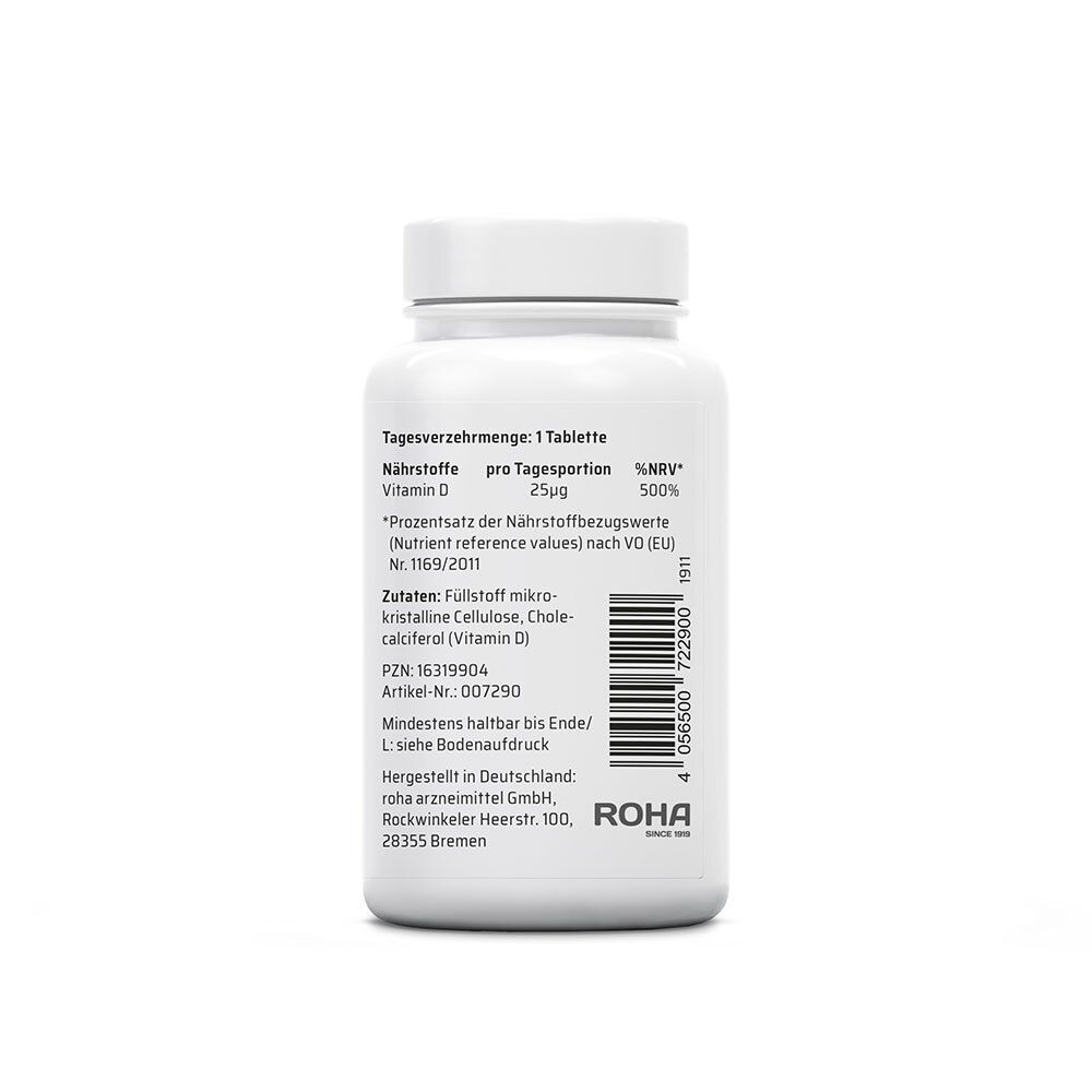 Sanhelios Vitamin D 1.000 I.e. Tabletten 365 St