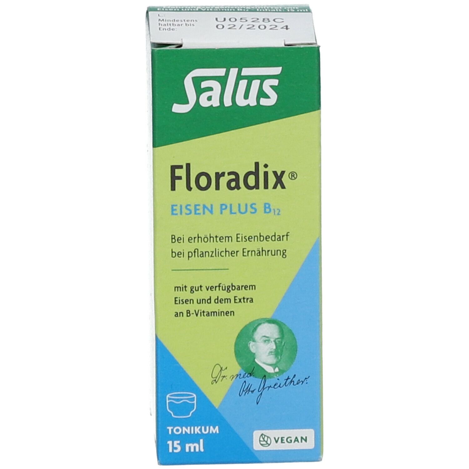 Salus® Floradix® Eisen plus B12 vegan