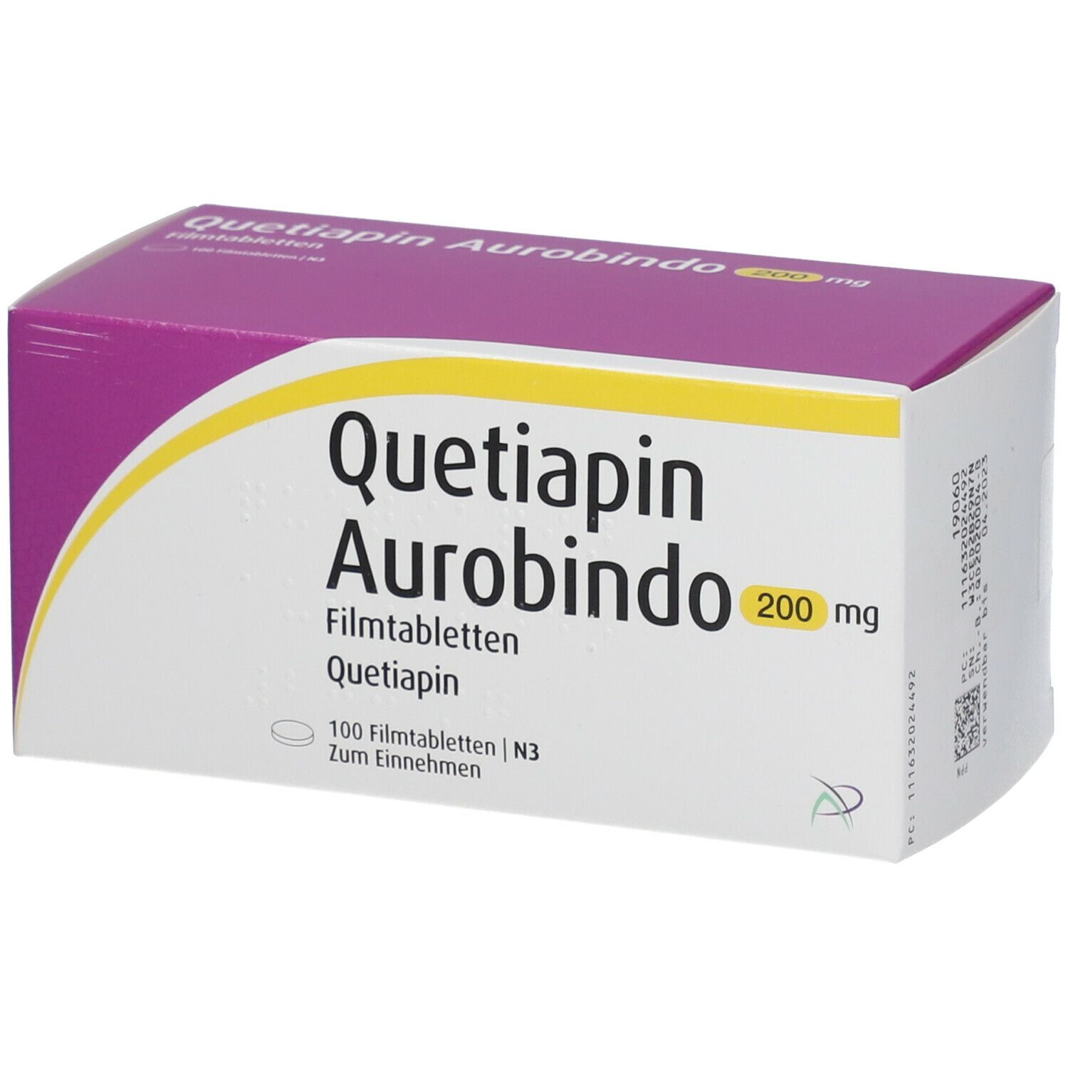 Quetiapin Aurobindo 200 mg