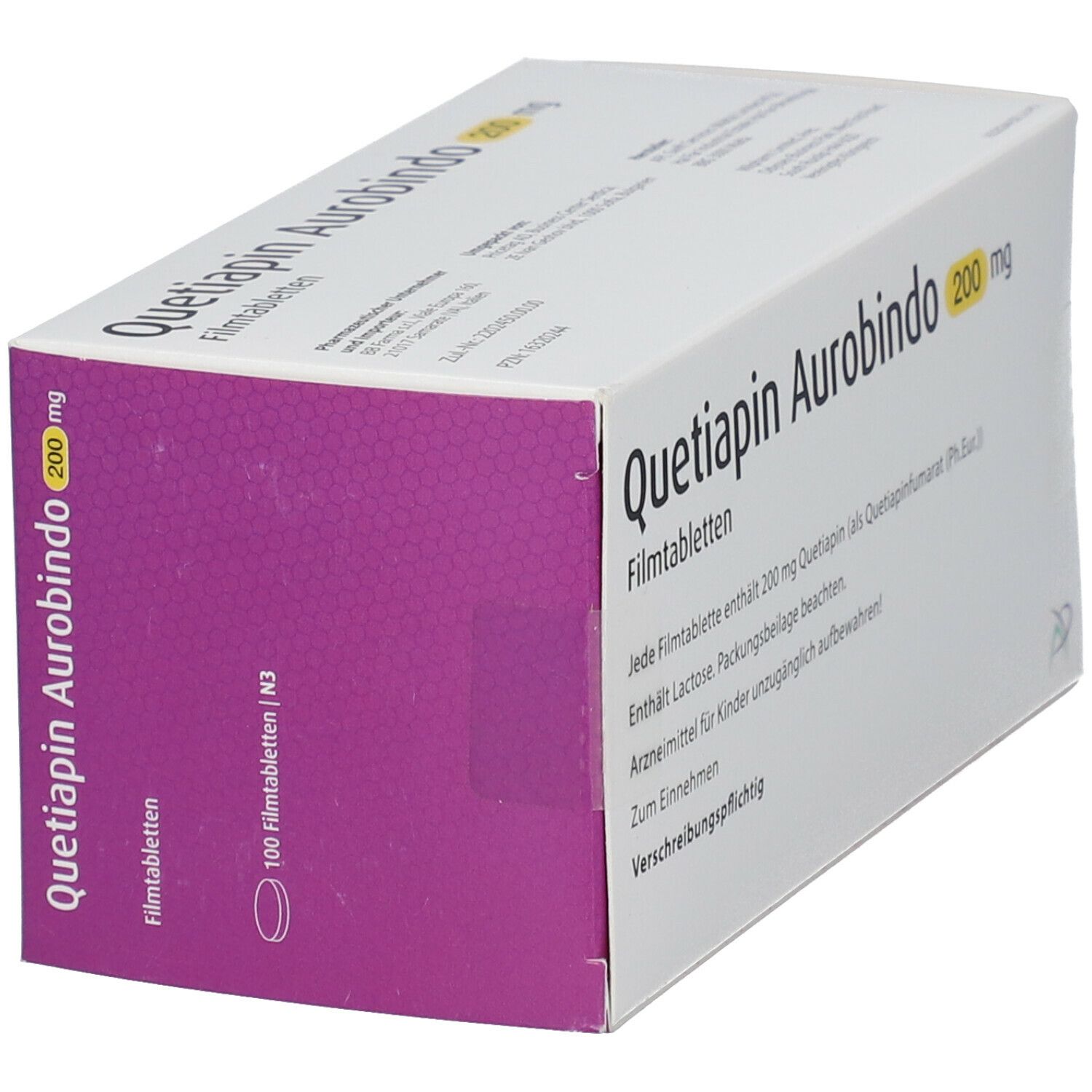 Quetiapin Aurobindo 200 mg
