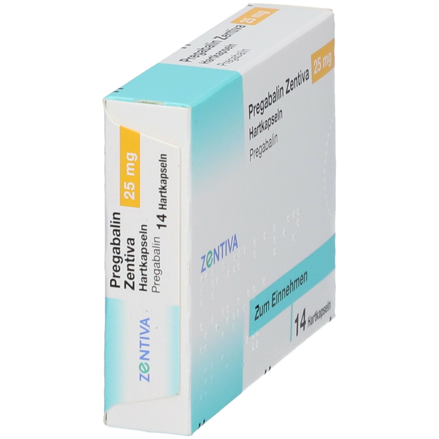 Pregabalin Zentiva 25 mg Hartkapseln 14 St