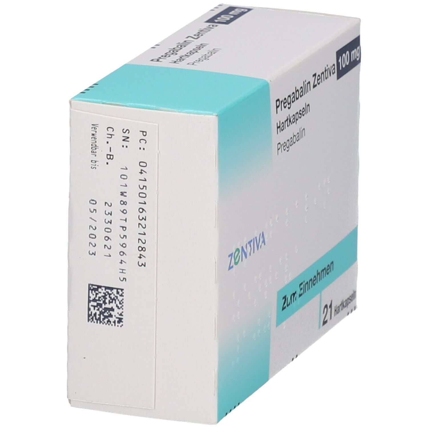 Pregabalin Zentiva 100 mg Hartkapseln 21 St