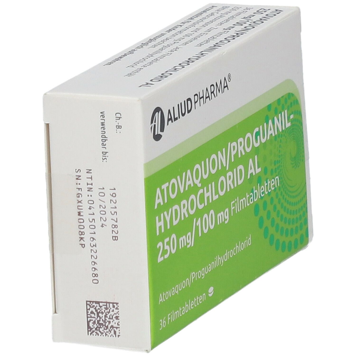 ATOVAQUON/Proguanilhydrochlorid AL 250mg/100mg FTA 24 St Filmtabletten