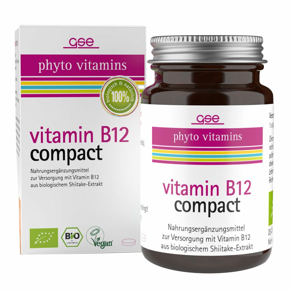 GSE vitamin B12 compact