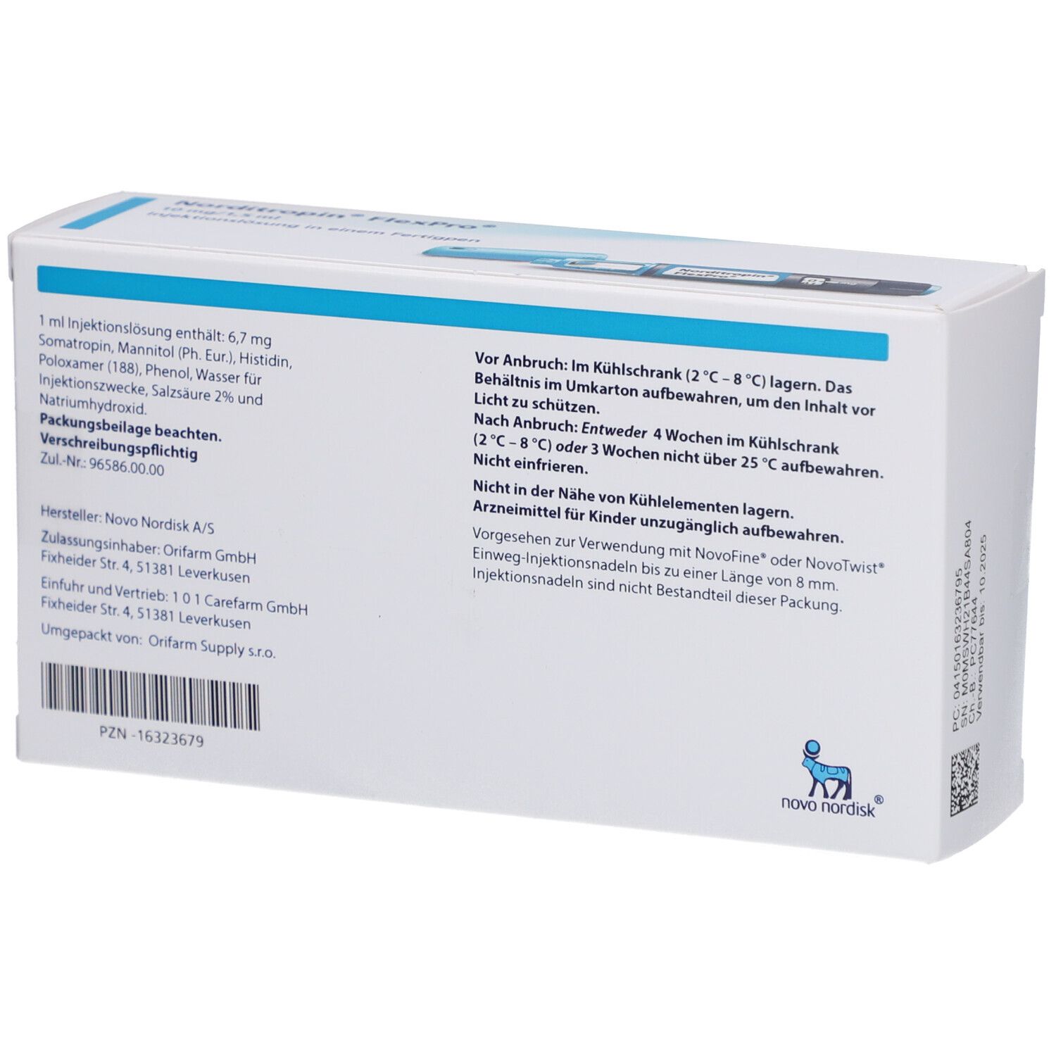 NORDITROPIN FlexPro 10 mg/1,5 ml Inj.-L.i.e.F.Pen