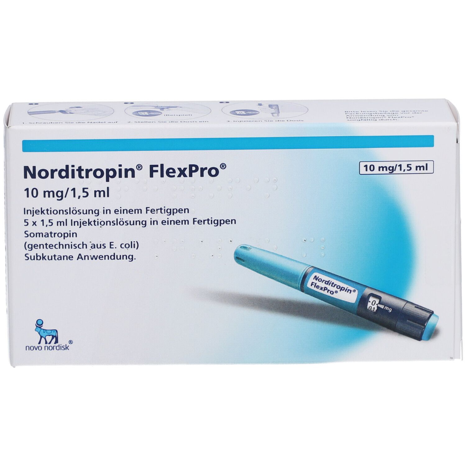 NORDITROPIN FlexPro 10 mg/1,5 ml Inj.-L.i.e.F.Pen