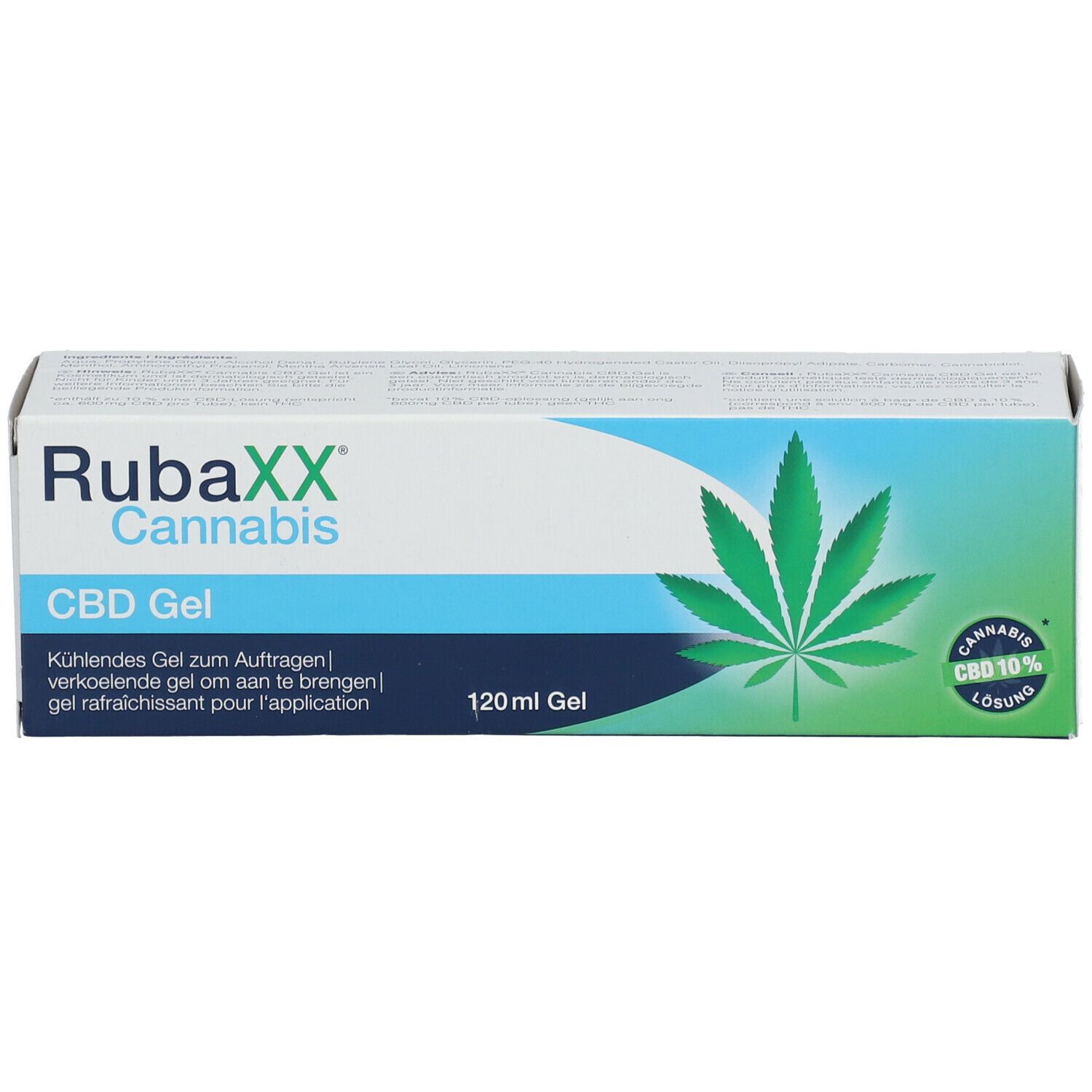 Rubaxx® Cannabis CBD Gel