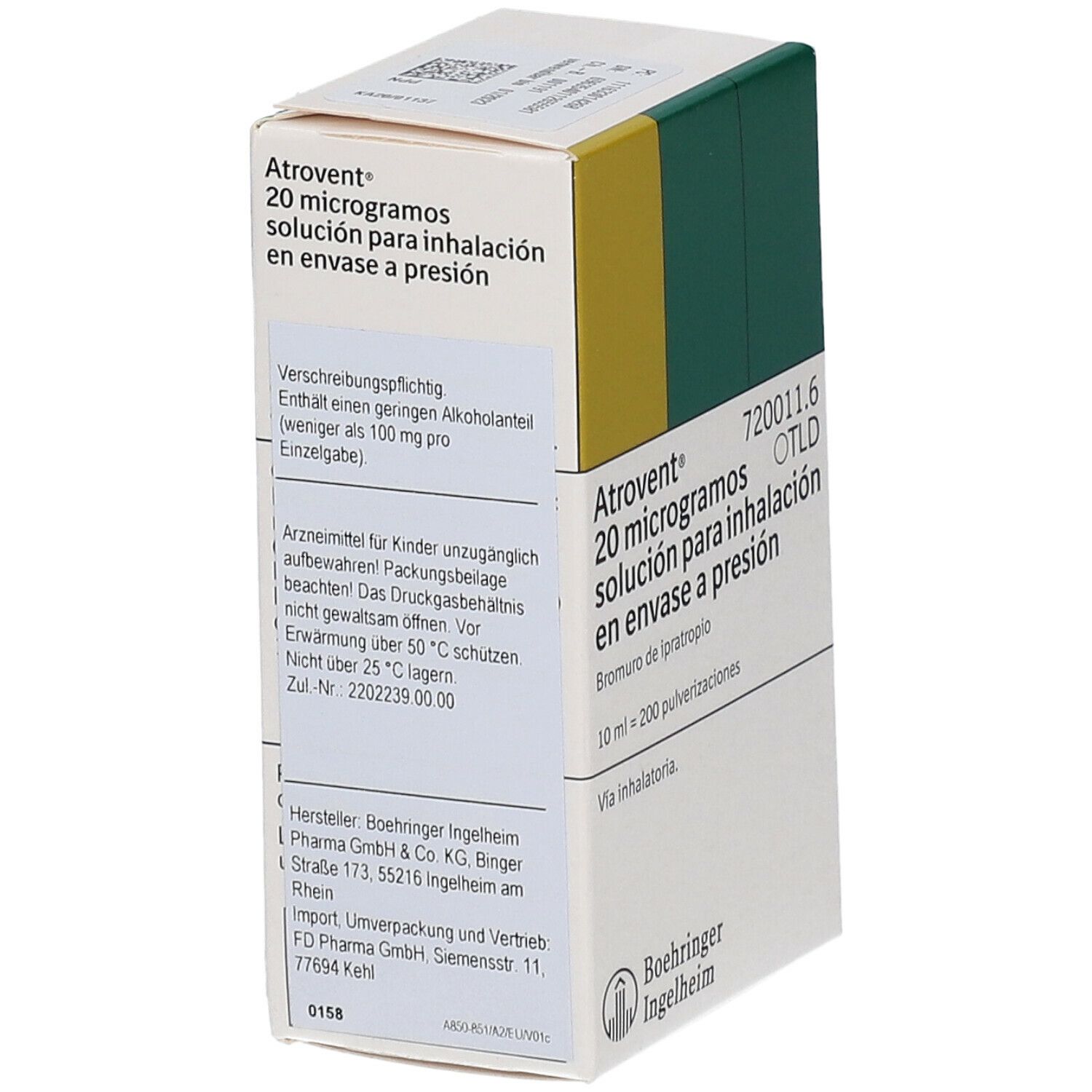 Atrovent N Dosieraerosol 10 ml