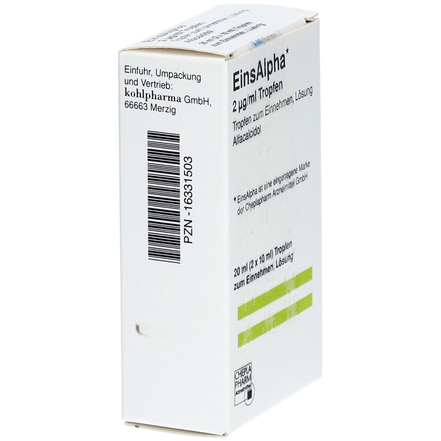 Einsalpha 2 µg/ml Tropfen 2x10 ml zum Einnehmen