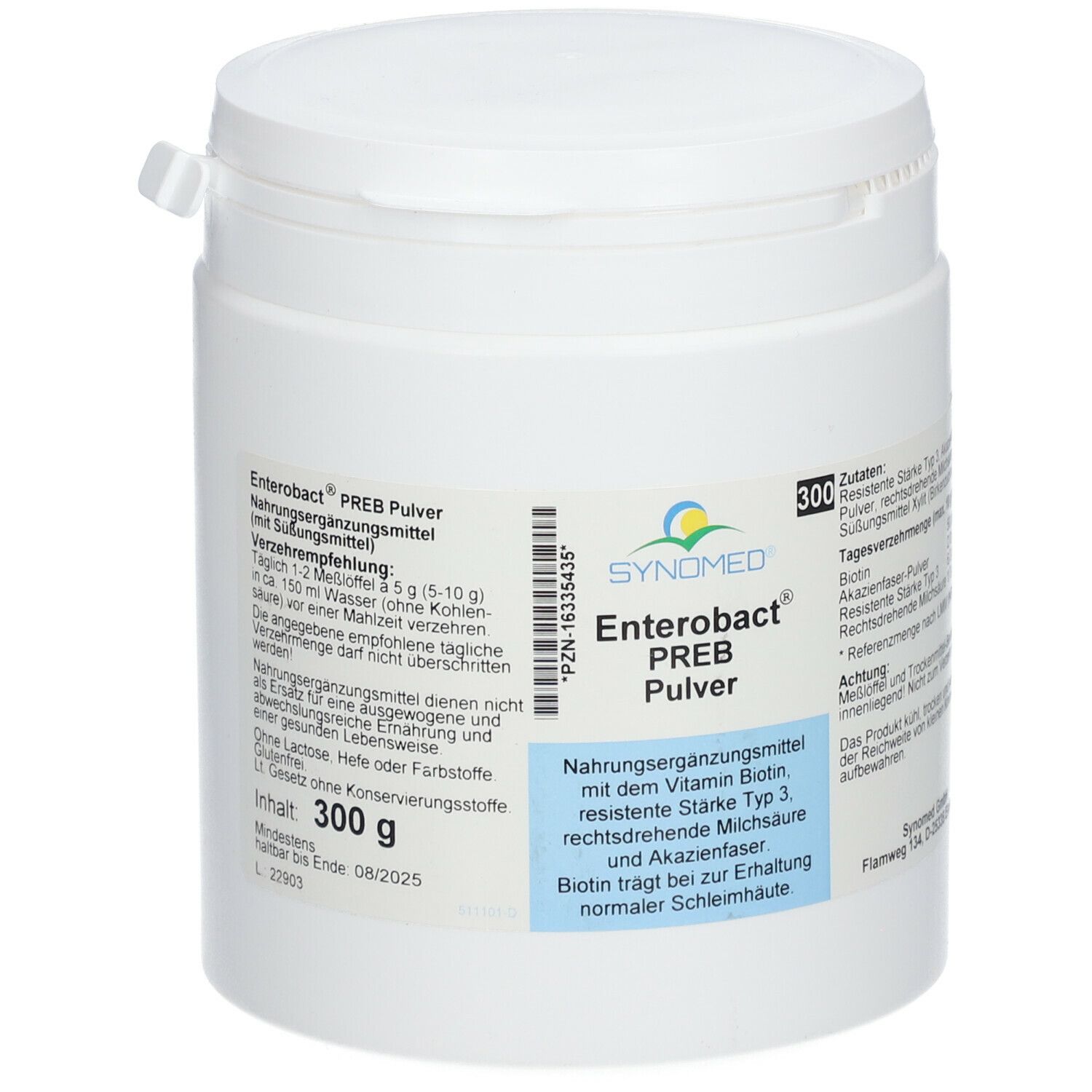SYNOMED® Enterobact® PREB Pulver 300 g Shop Apotheke