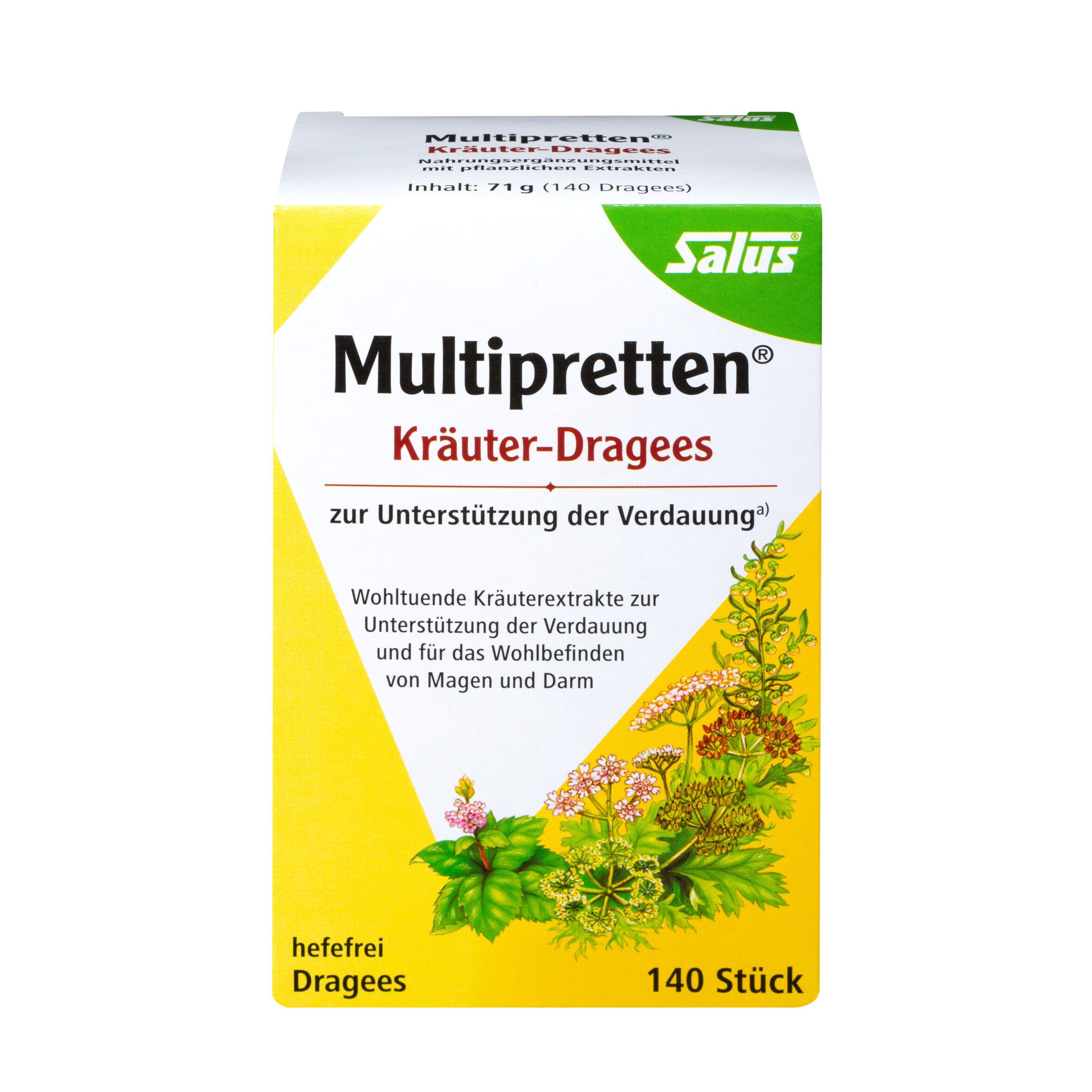 Salus® Multipretten® Kräuter-Dragees