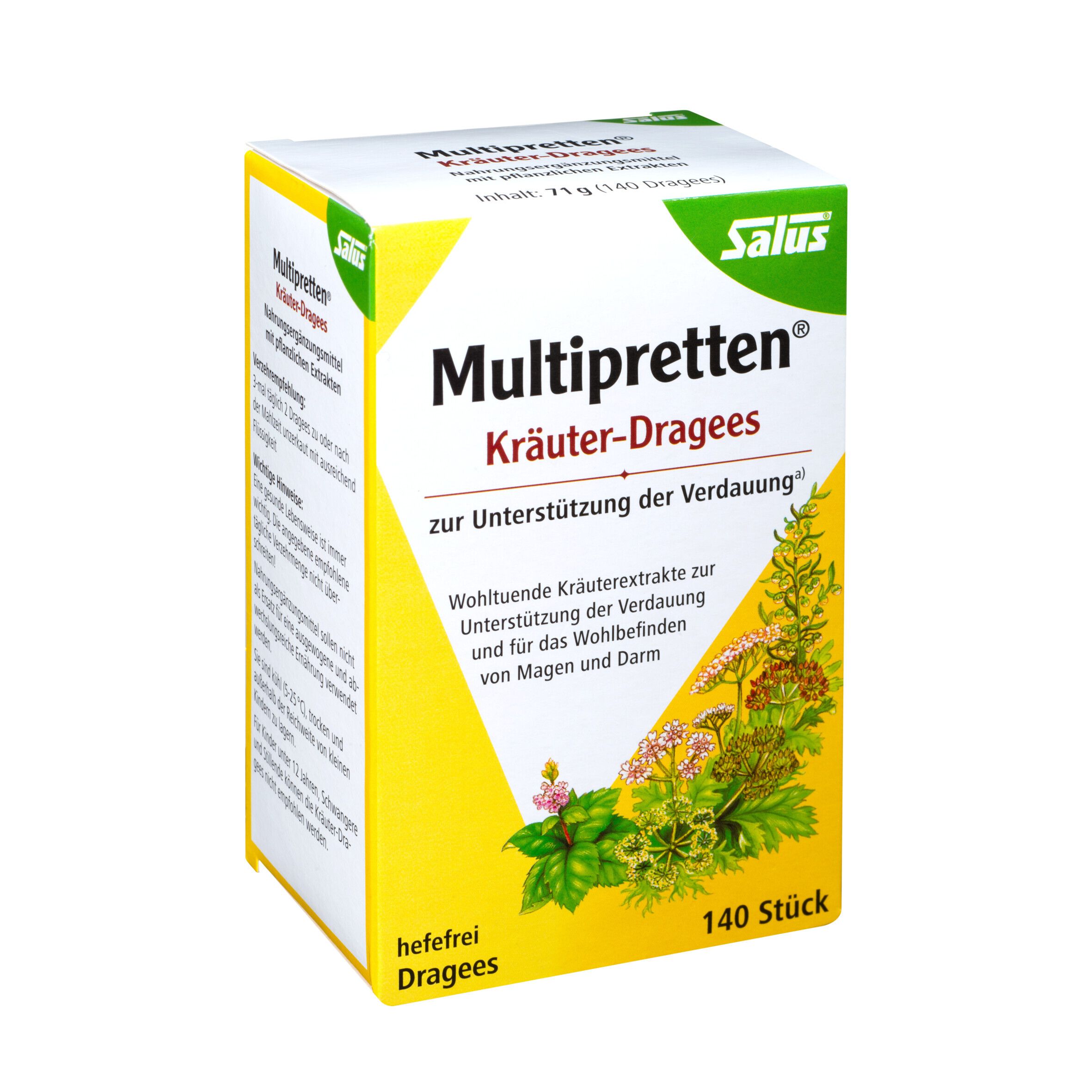 Salus® Multipretten® Kräuter-Dragees