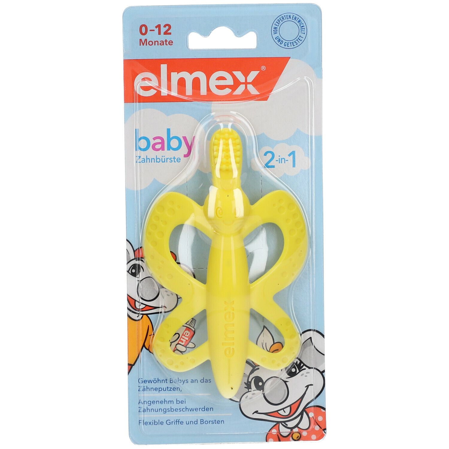 elmex® baby Zahnbürste 2-in-1
