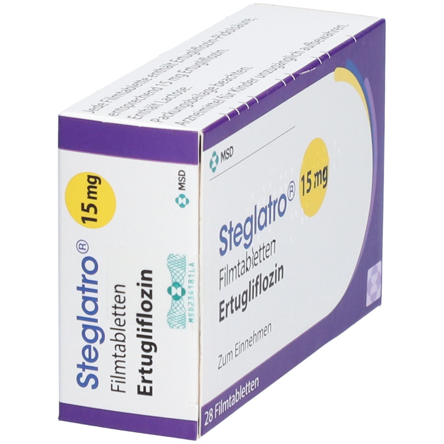 Steglatro 15 mg Filmtabletten 28 St