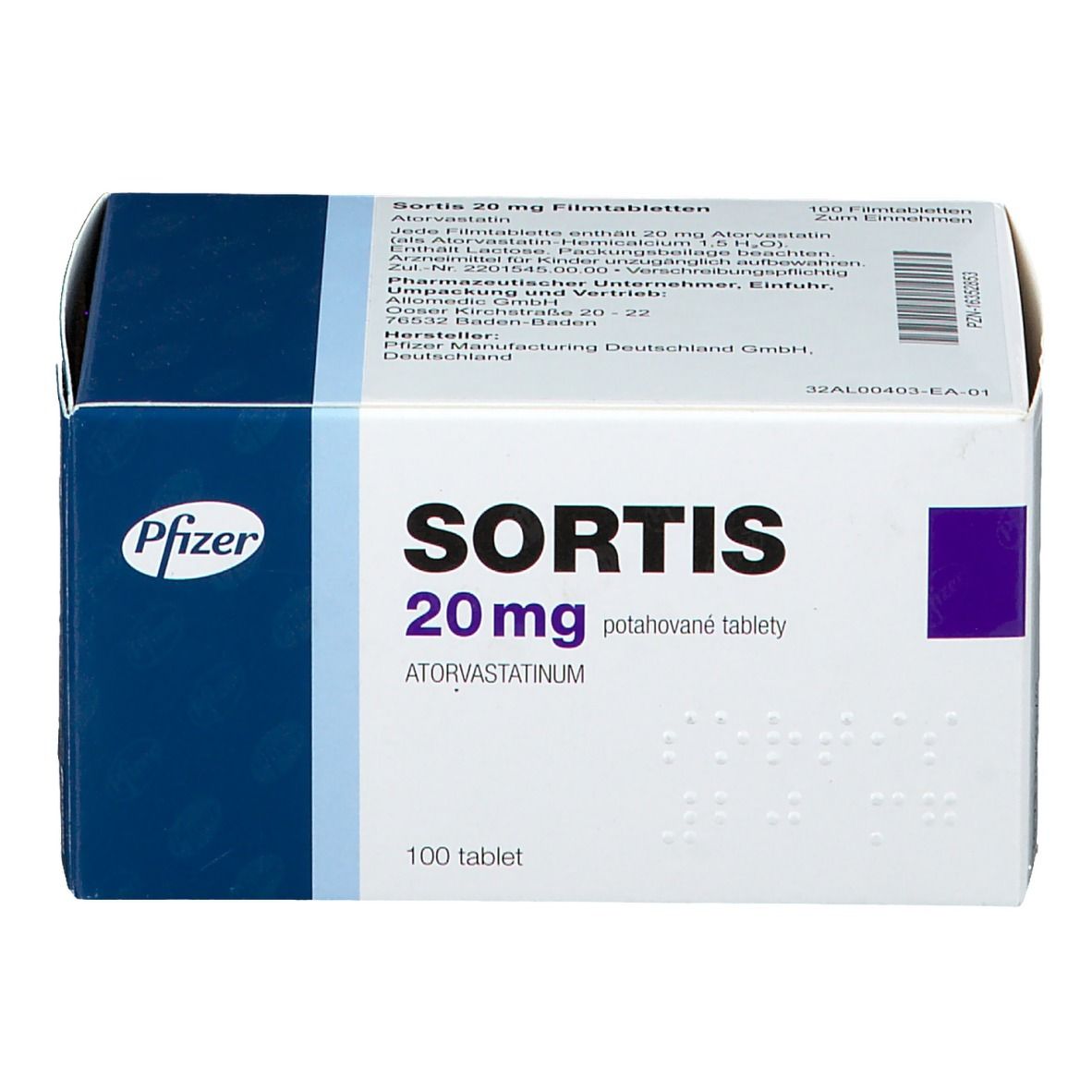 Sortis 20 mg