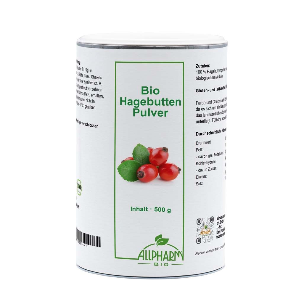 BIO Hagebutten Pulver 500 g