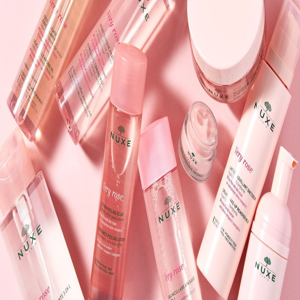Nuxe Very Rose Peeling-Gesichtswasser mit Fruchsäure und Salicylsäure