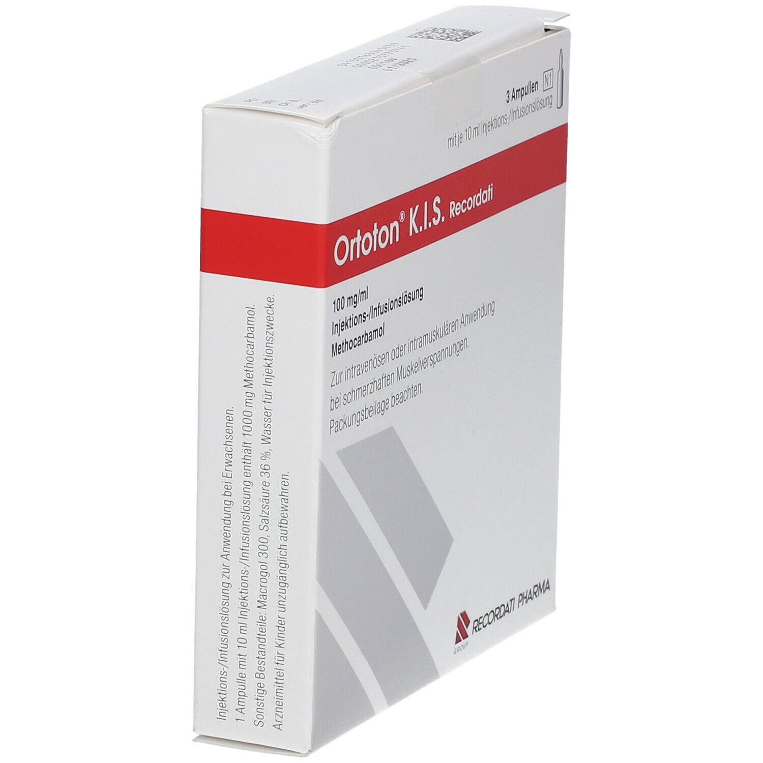 Ortoton K.I.S. Recordati 100 mg/ml