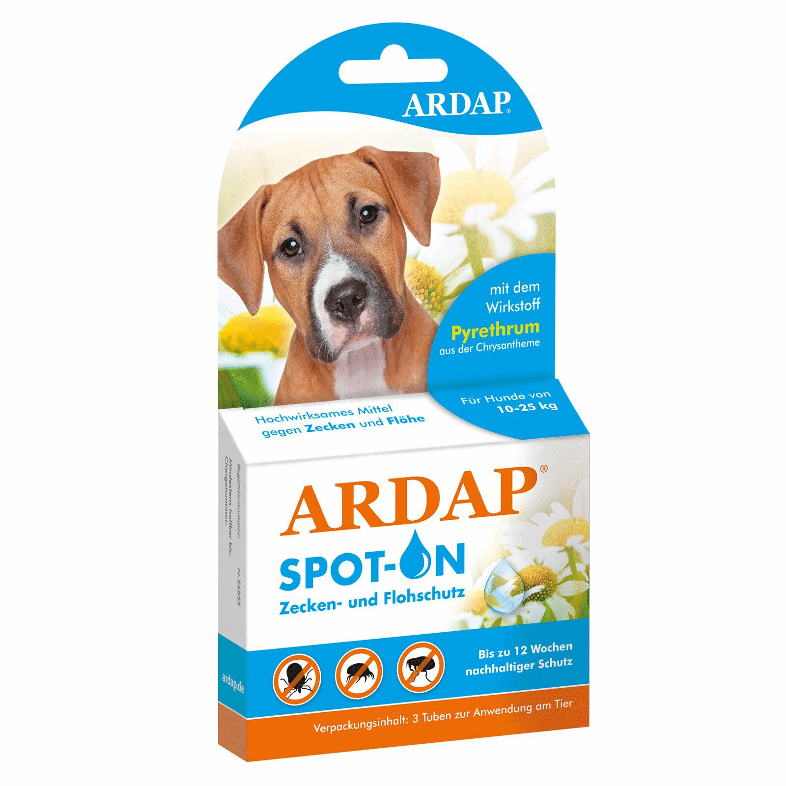 Ardap® Spot-On für mittelgroße Hunde