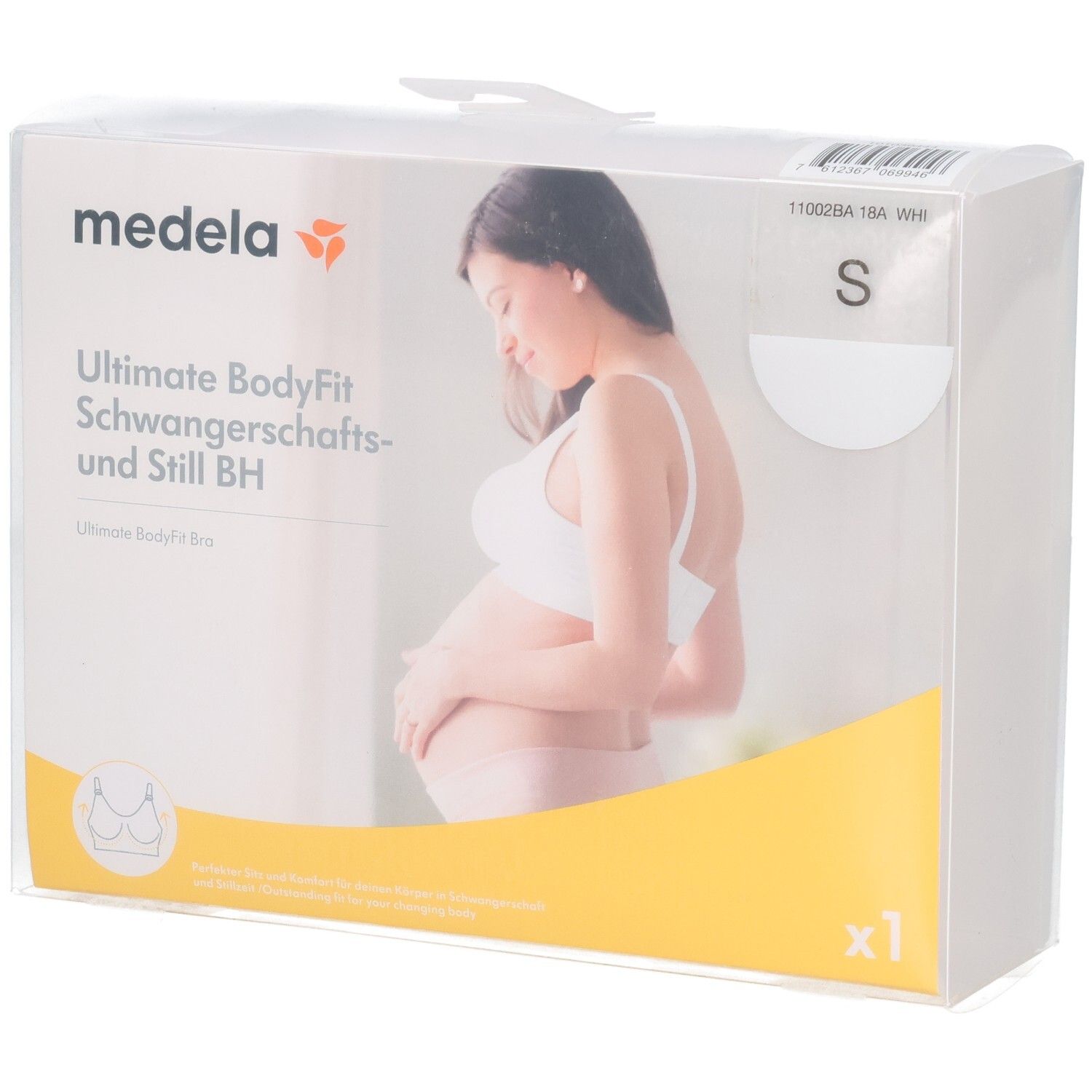 Medela Ultimate BodyFit BH Gr.S weiß 1 St Sonstige