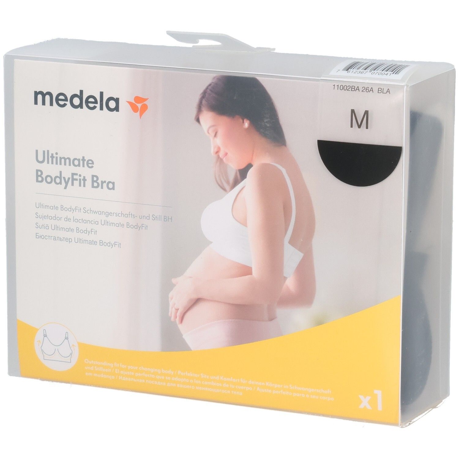 Medela Ultimate BodyFit BH Gr.M schwarz 1 St Sonstige