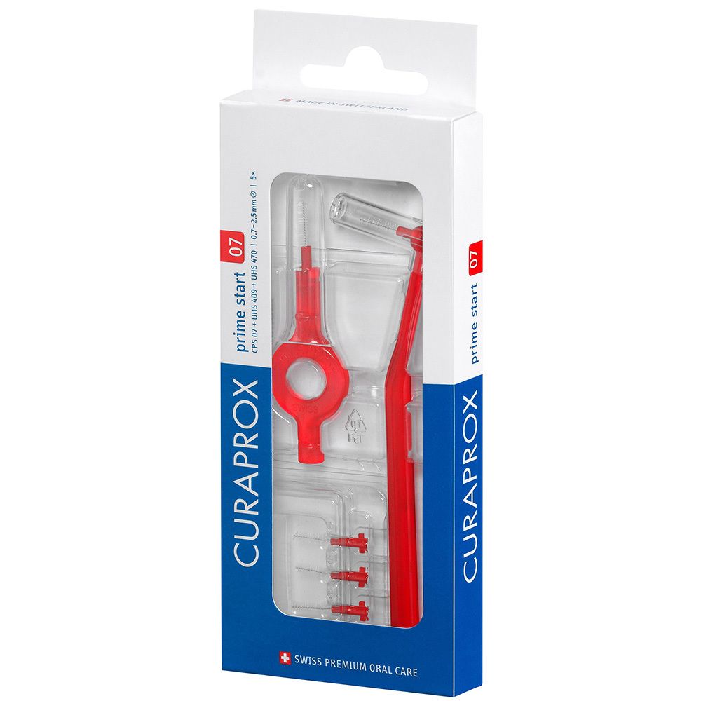 Curaprox Interdental Set Cps 07 mm rot 5 + 2 St