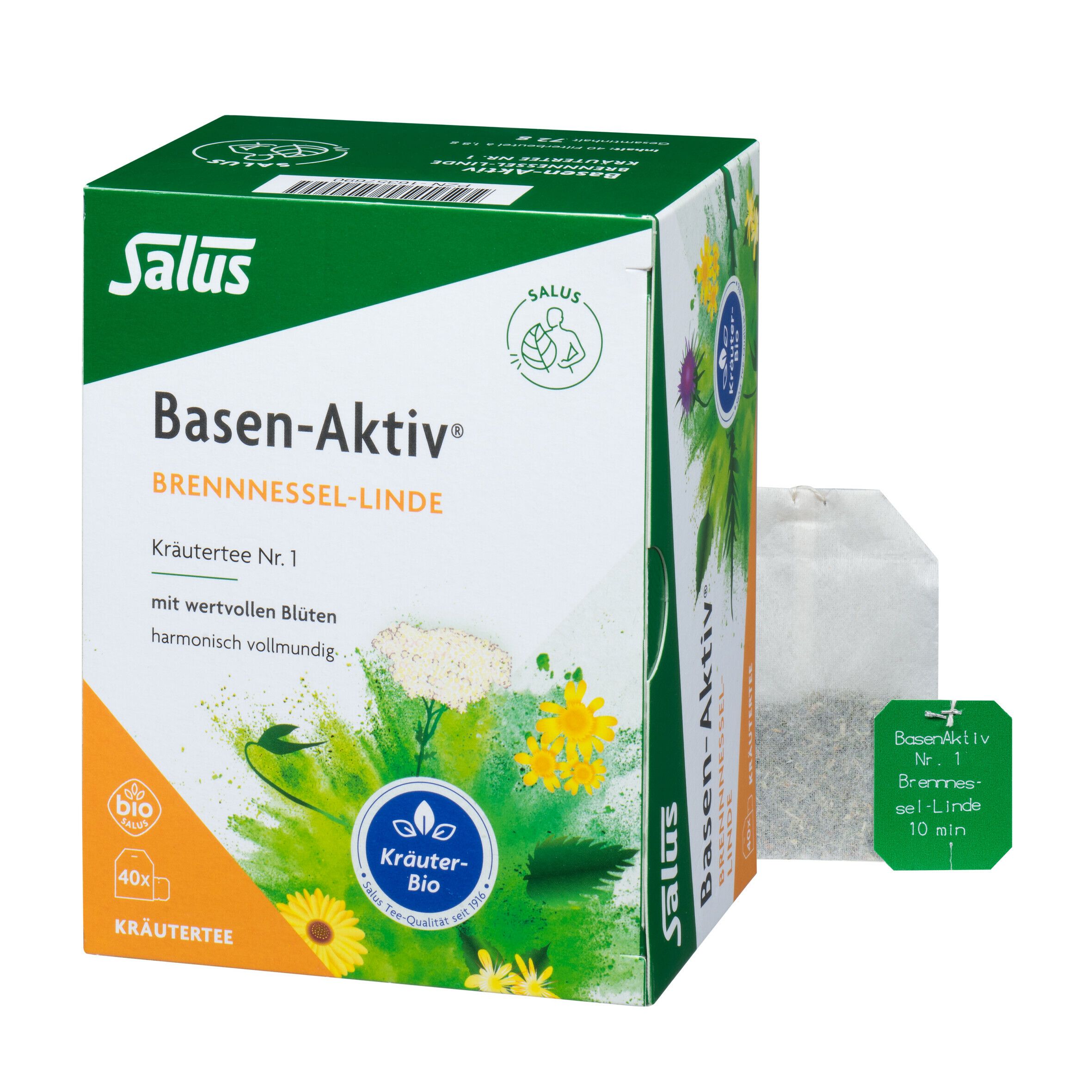 Basen-Aktiv® Kräutertee Nr. 1 Brennnessel-Linde