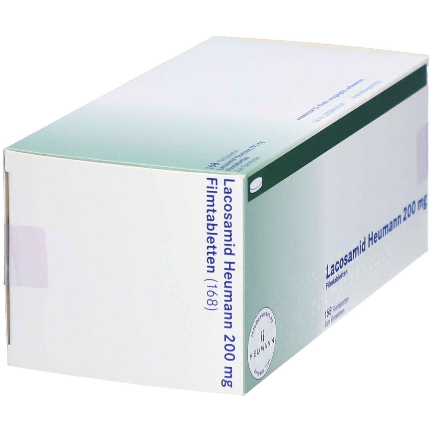 Lacosamid Heumann 100 mg Filmtabletten 168 St