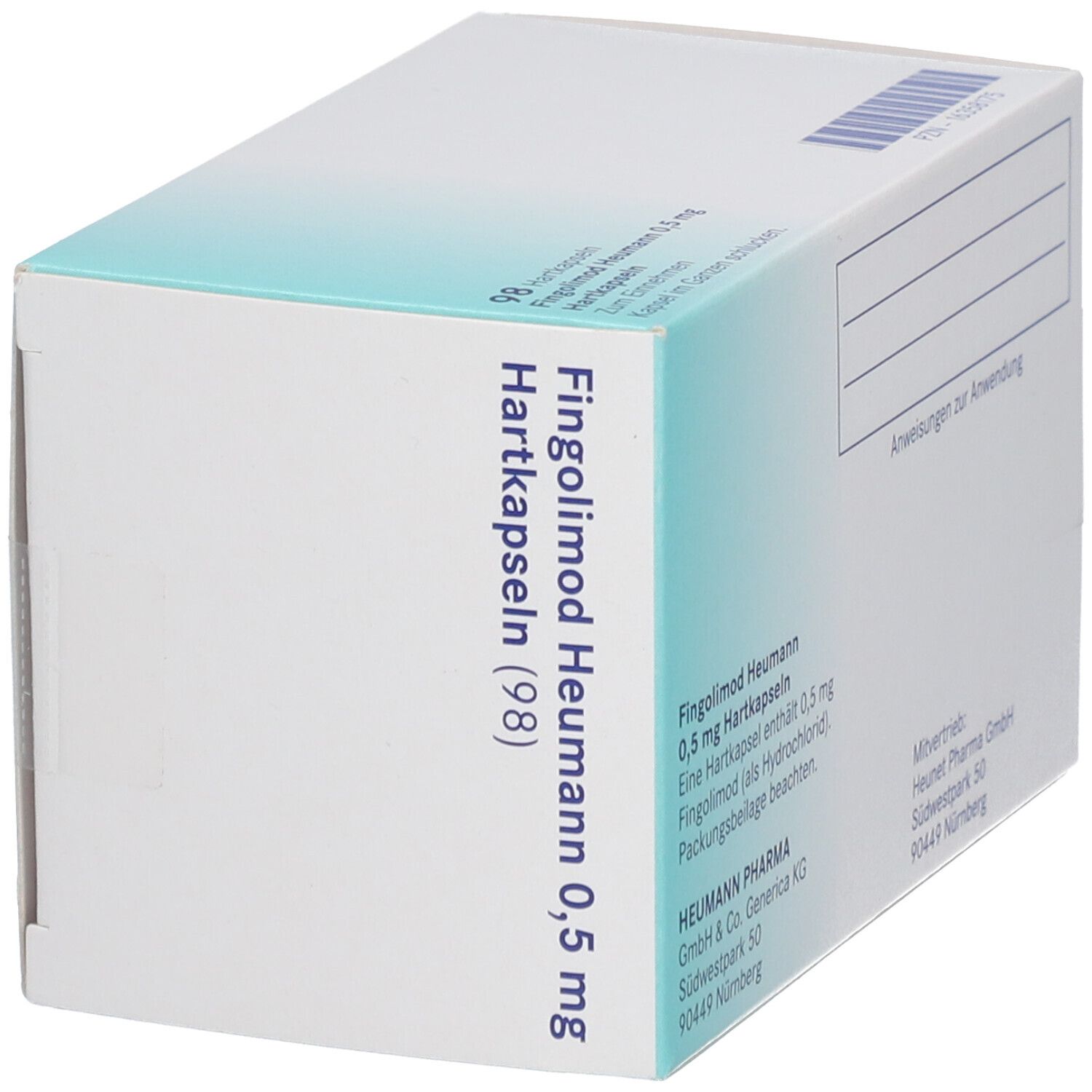 FINGOLIMOD Heumann 0,5 mg Hartkapseln