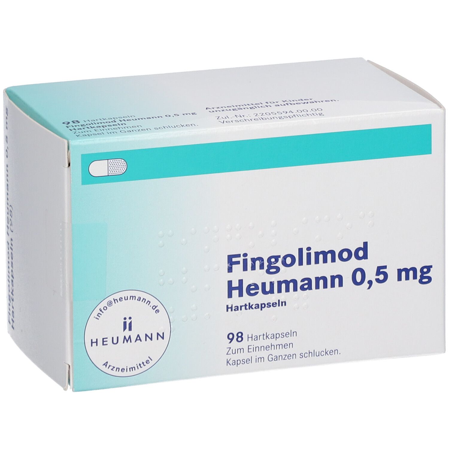 FINGOLIMOD Heumann 0,5 mg Hartkapseln
