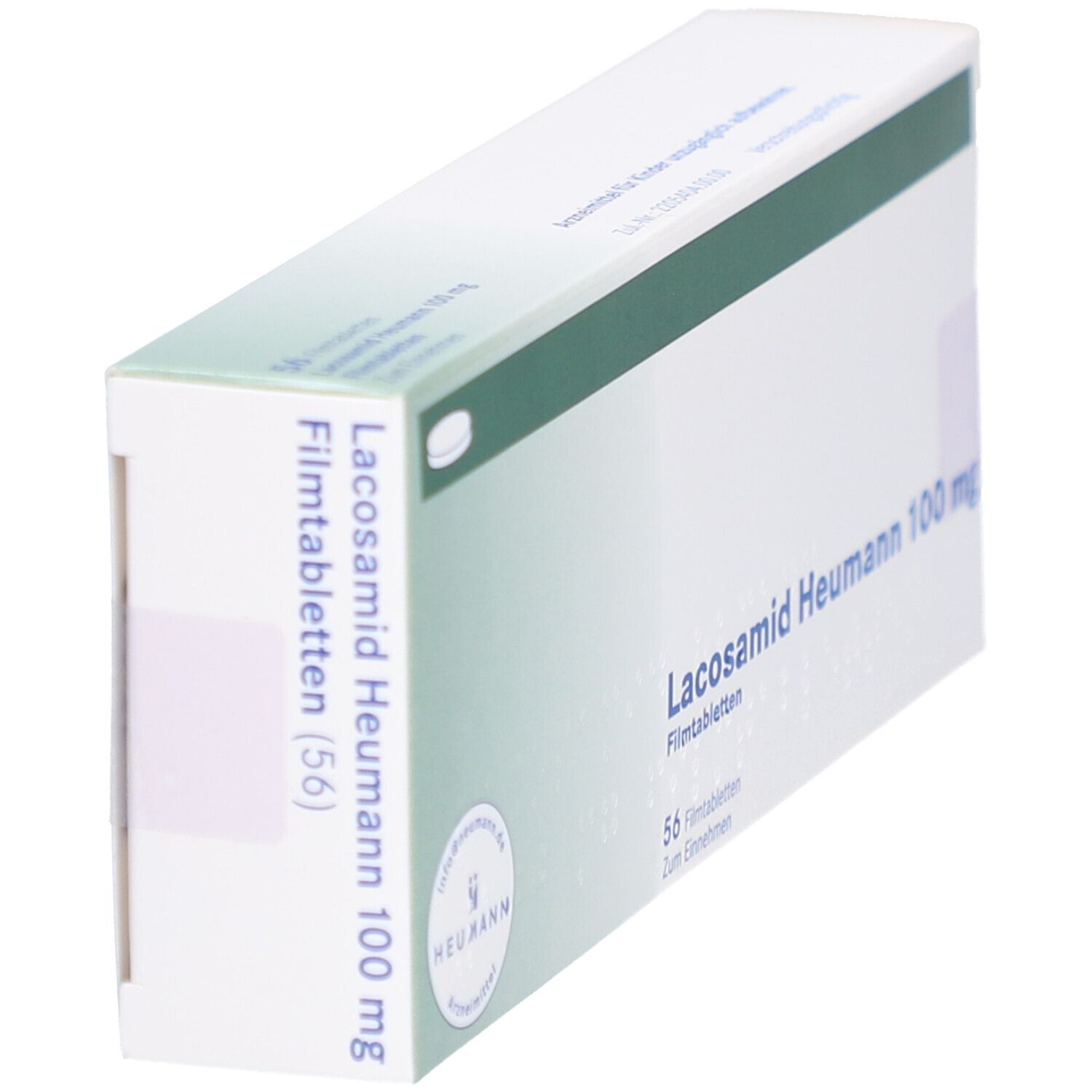 LACOSAMID Heumann 100 mg Filmtabletten