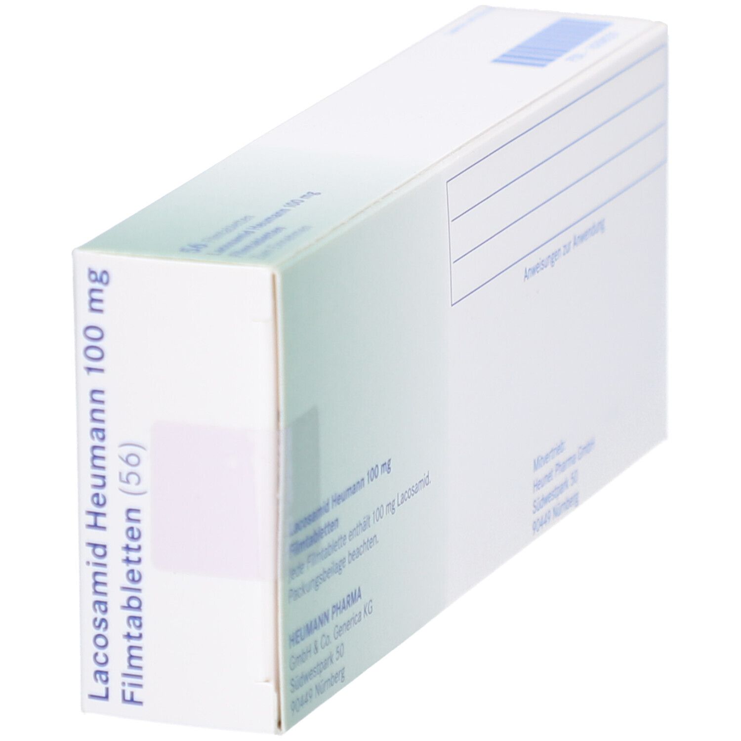 LACOSAMID Heumann 100 mg Filmtabletten