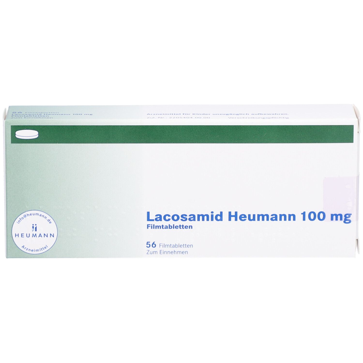 LACOSAMID Heumann 100 mg Filmtabletten