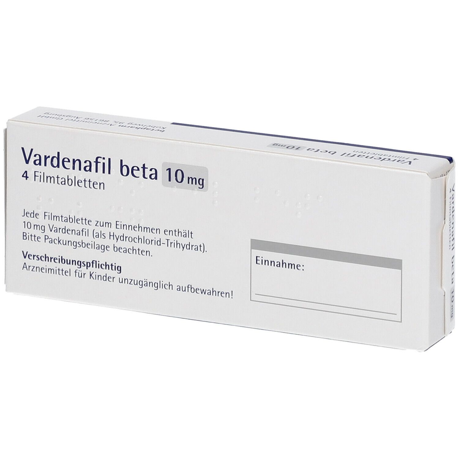 Vardenafil eg 10 mg