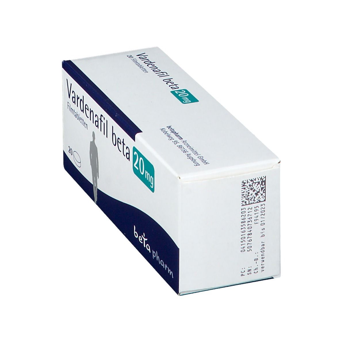 Vardenafil beta 20 mg Filmtabletten St