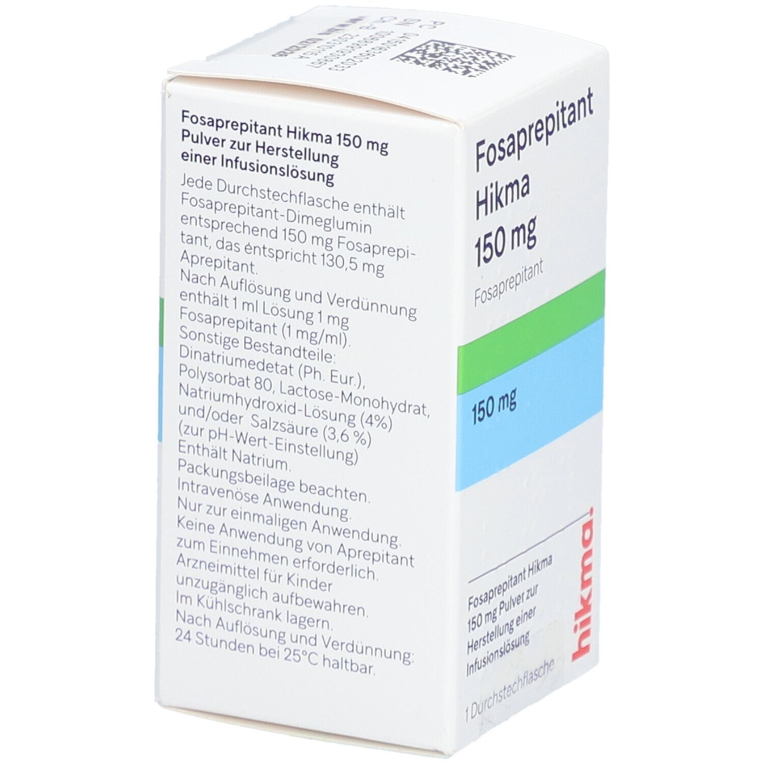 Fosaprepitant Hikma 150 mg Plv.z.Herst.e.Inf.-Lsg. 1 St Pulver zur Herstellung einer Infusionslösung