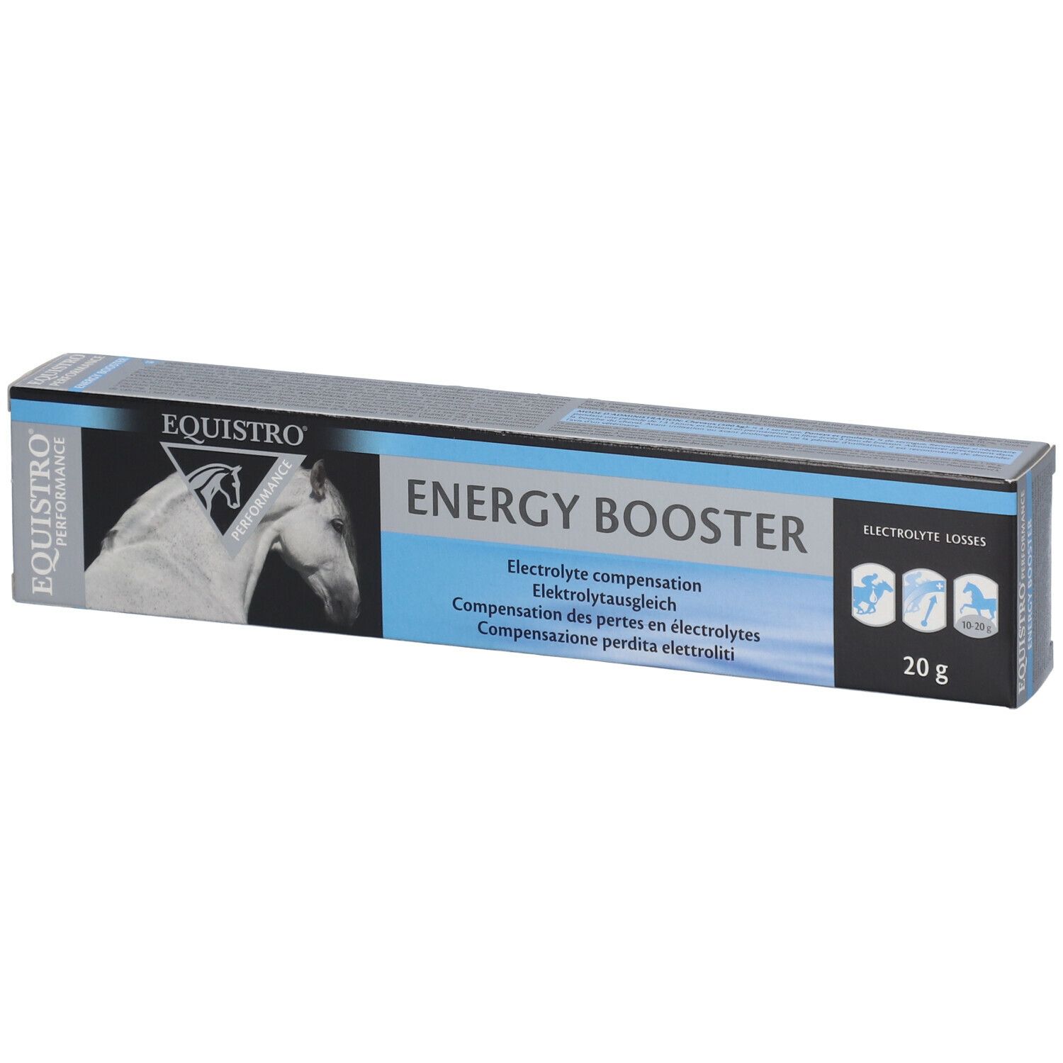 Equistro Energy Booster Diät-Erg.Fu.Paste f.Pferd 20 g Paste