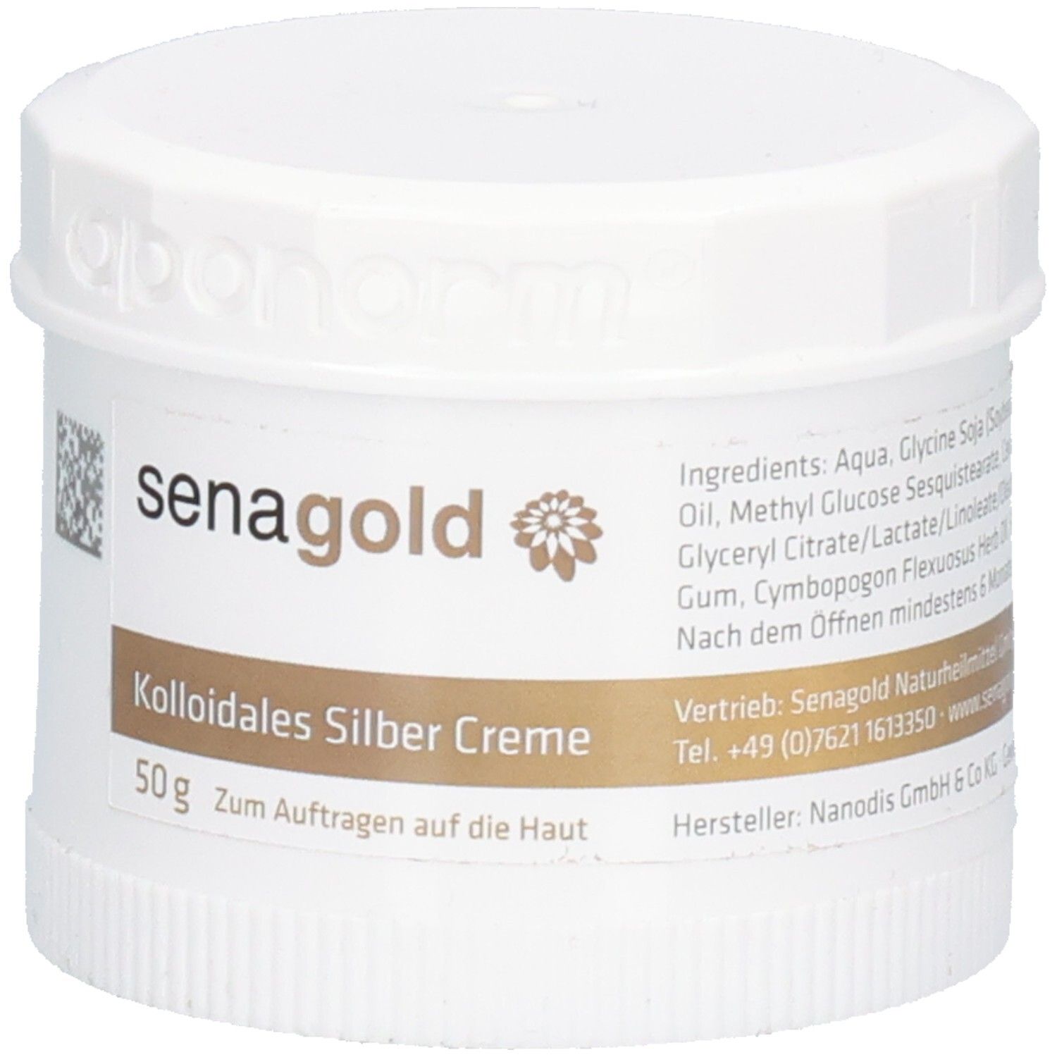 Senagold Kolloidales Silber Creme