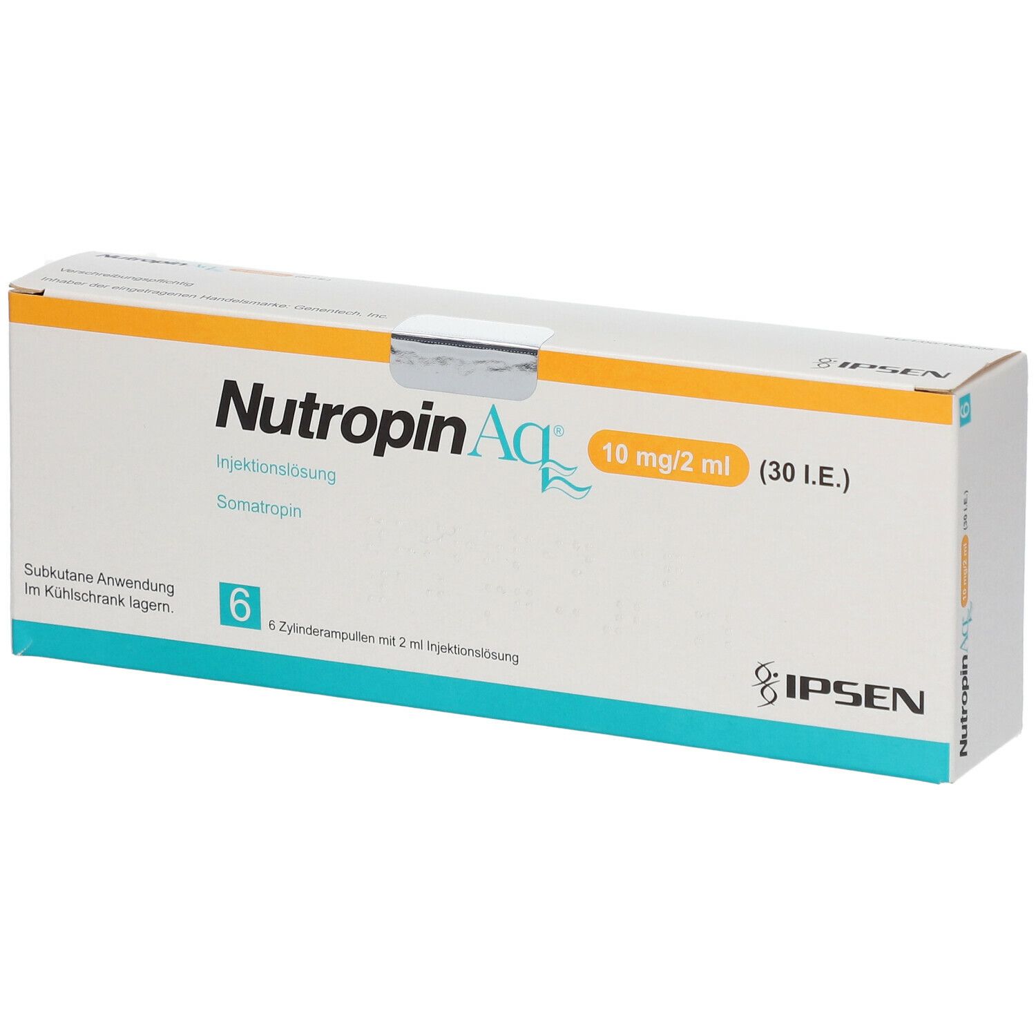 NUTROPINAQ 10 mg/2 ml 30 I.E. Injektionslösung