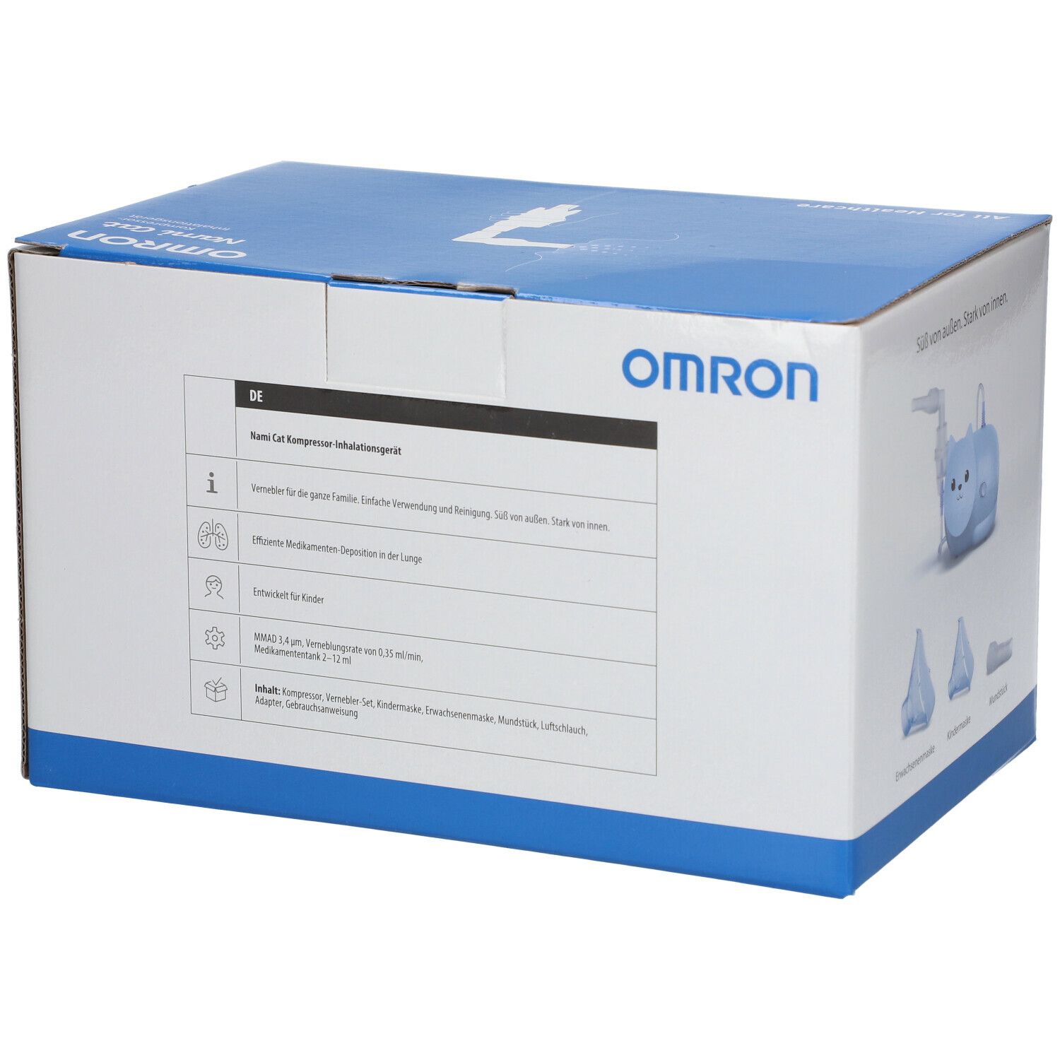 OMRON Nami Cat Kompressor-Inhalationsgerät