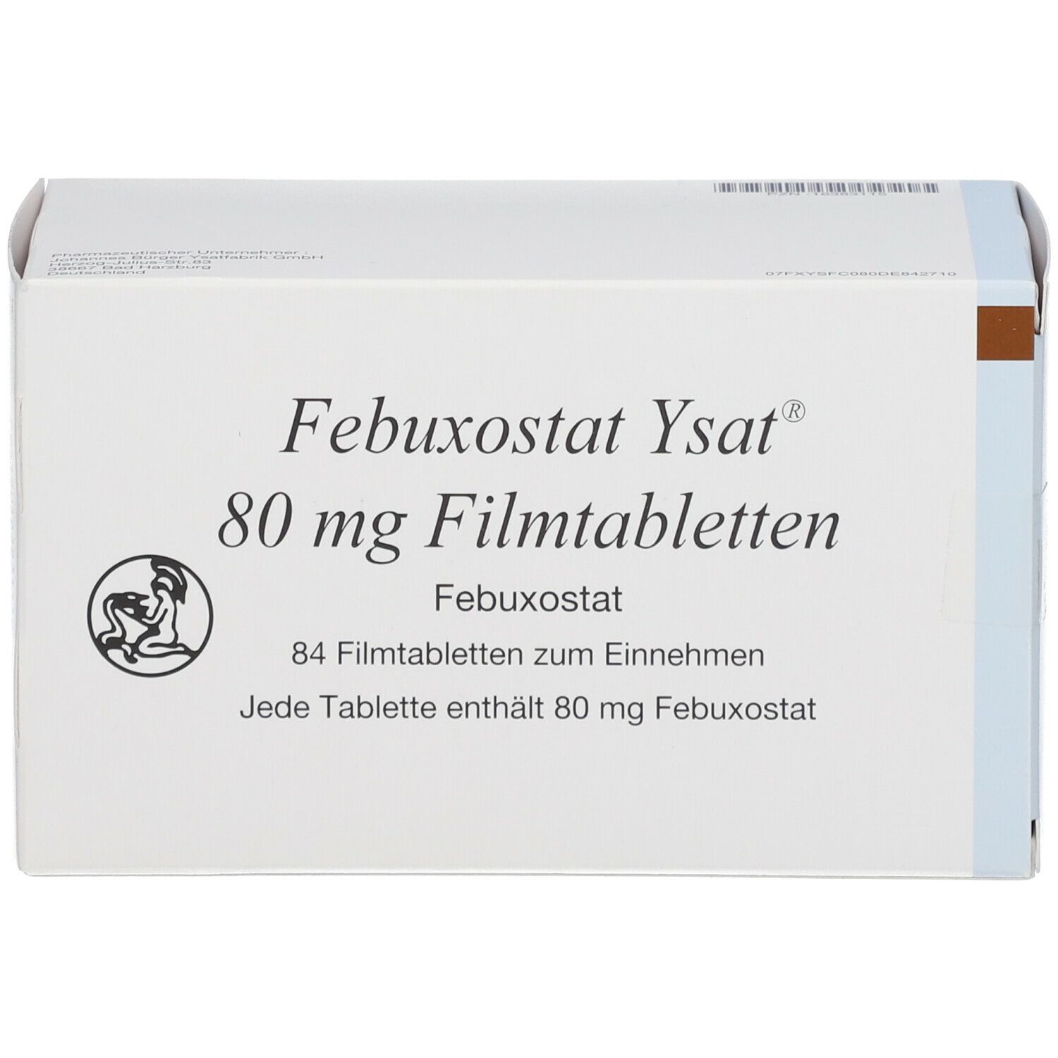 Febuxostat Ysat 80 mg