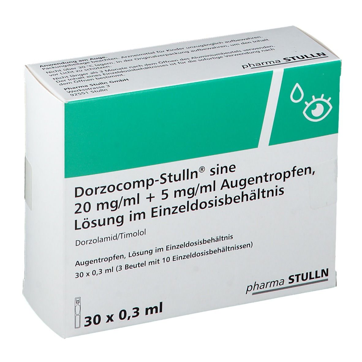 Dorzocomp-Stulln® sine 20 mg/ml + 5 mg/ml
