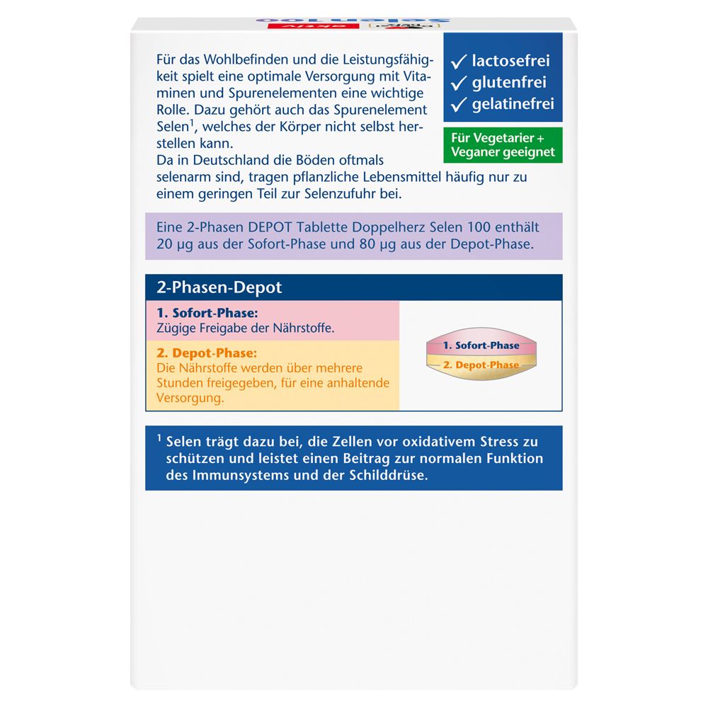 Doppelherz® aktiv Selen 100 DEPOT