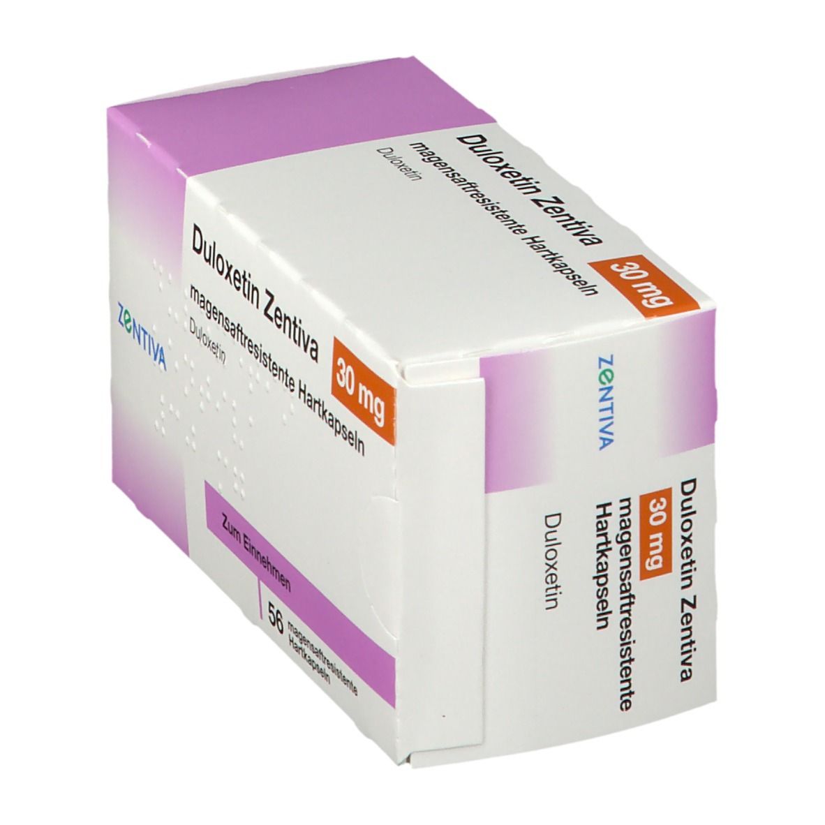 Duloxetin Zentiva 30 mg magensaftres.Hartkapseln 56 St Magensaftresistente Hartkapseln