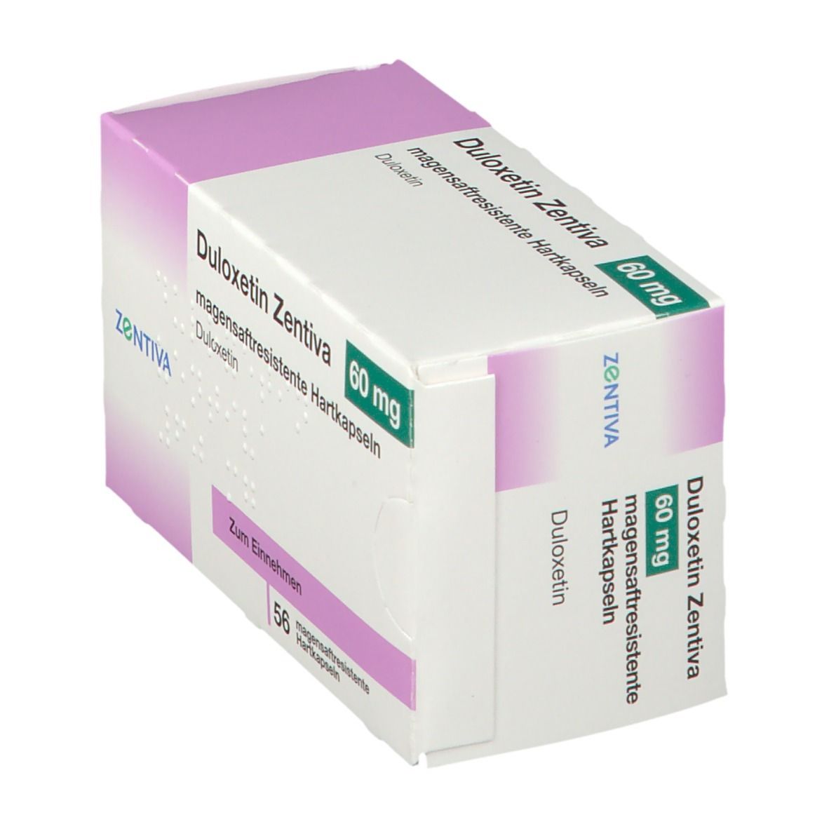 Duloxetin Zentiva 20 mg magensaftres.Hartkapseln 28 St Magensaftresistente Hartkapseln