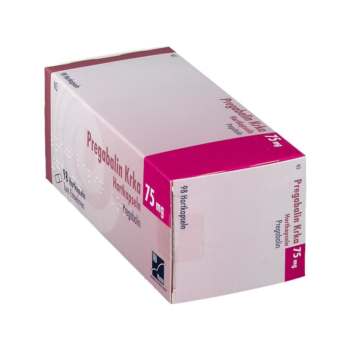 Pregabalin Krka 75 mg Hartkapseln 98 St