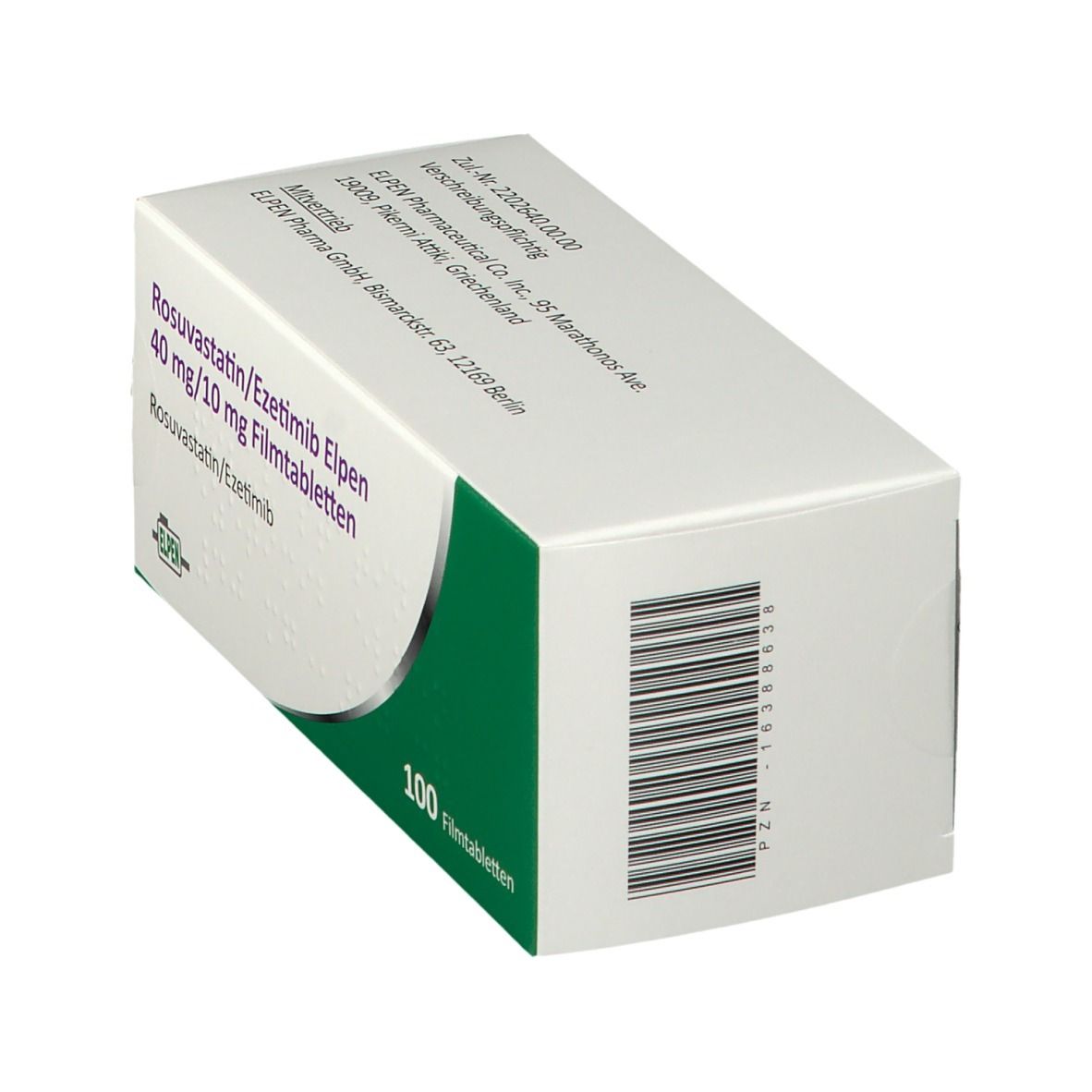 Rosuvastatin/Ezetimib Elpen 40 mg/10 mg