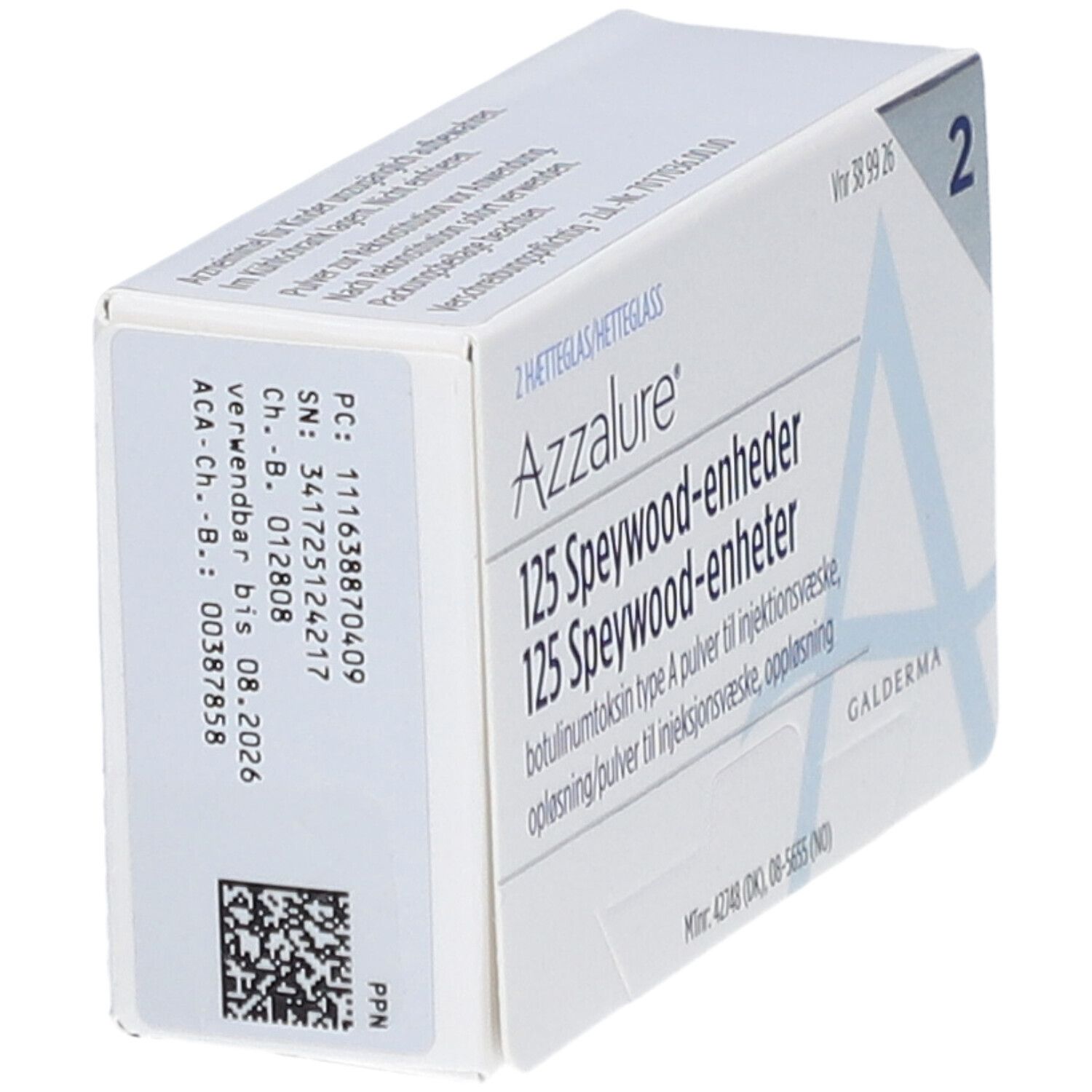 AZZALURE 125 Speywood-Einheiten P.z.H.e.Inj.-L.