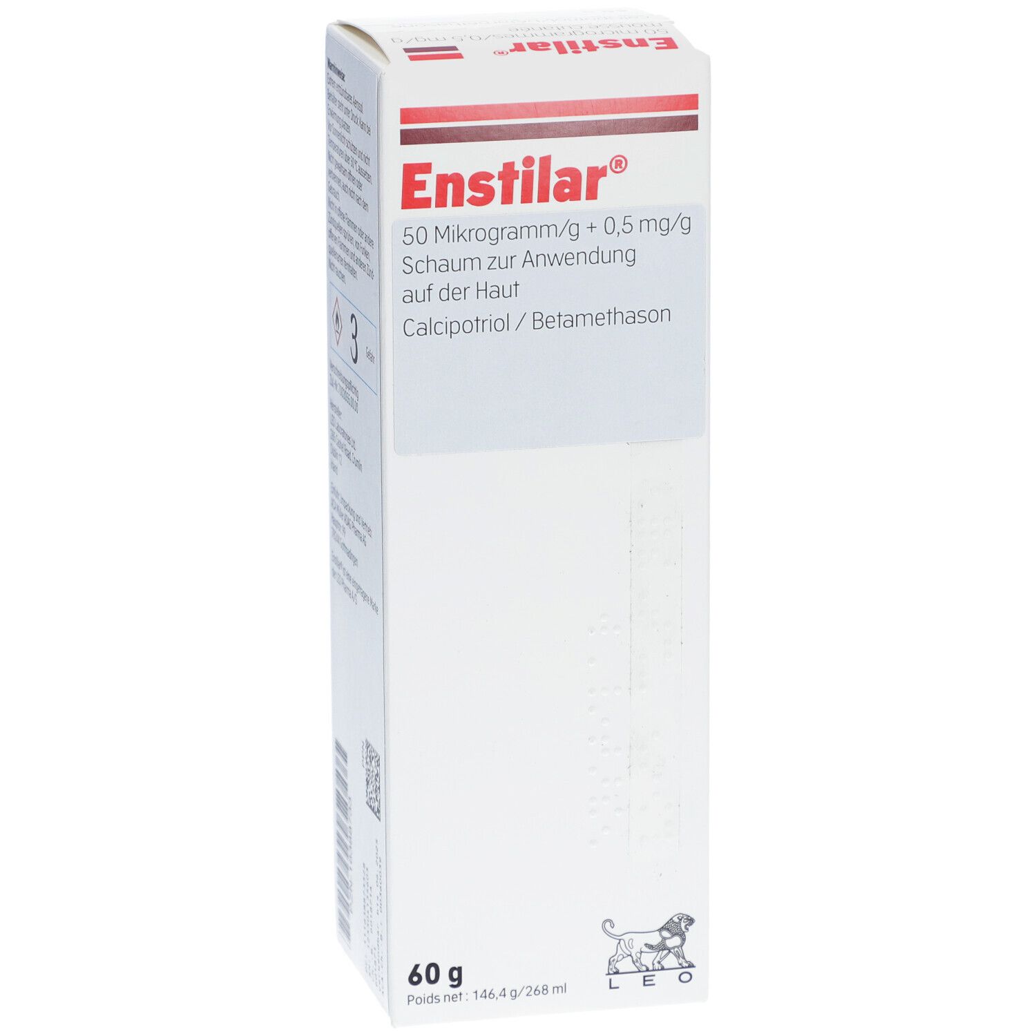 ENSTILAR 50 µg/g + 0,5 mg/g Schaum z.Anw.a.d.Haut