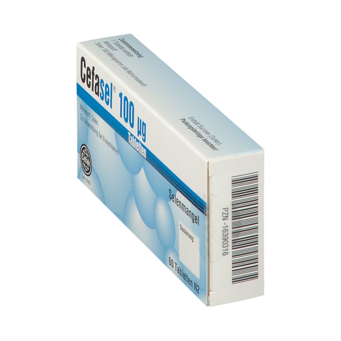 Cefasel 100 µg Tabletten 60 St